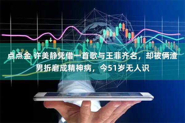 点点金 许美静凭借一首歌与王菲齐名,却被俩渣男折磨成精神病,今51岁无人识